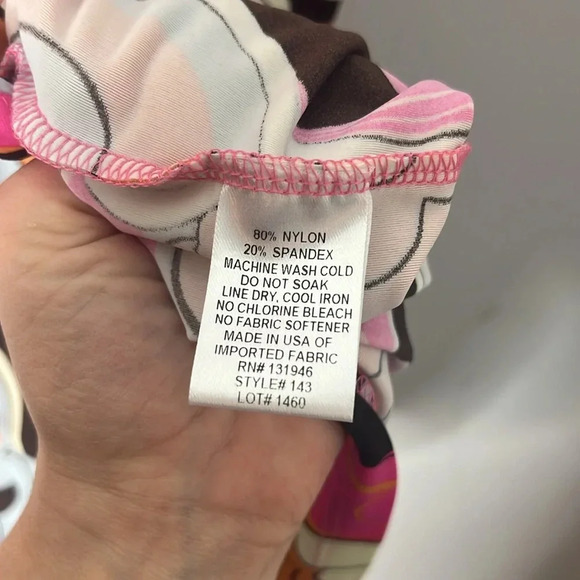 Jude Connally Pink Retro Collared Mini Dress - Picture 5 of 6